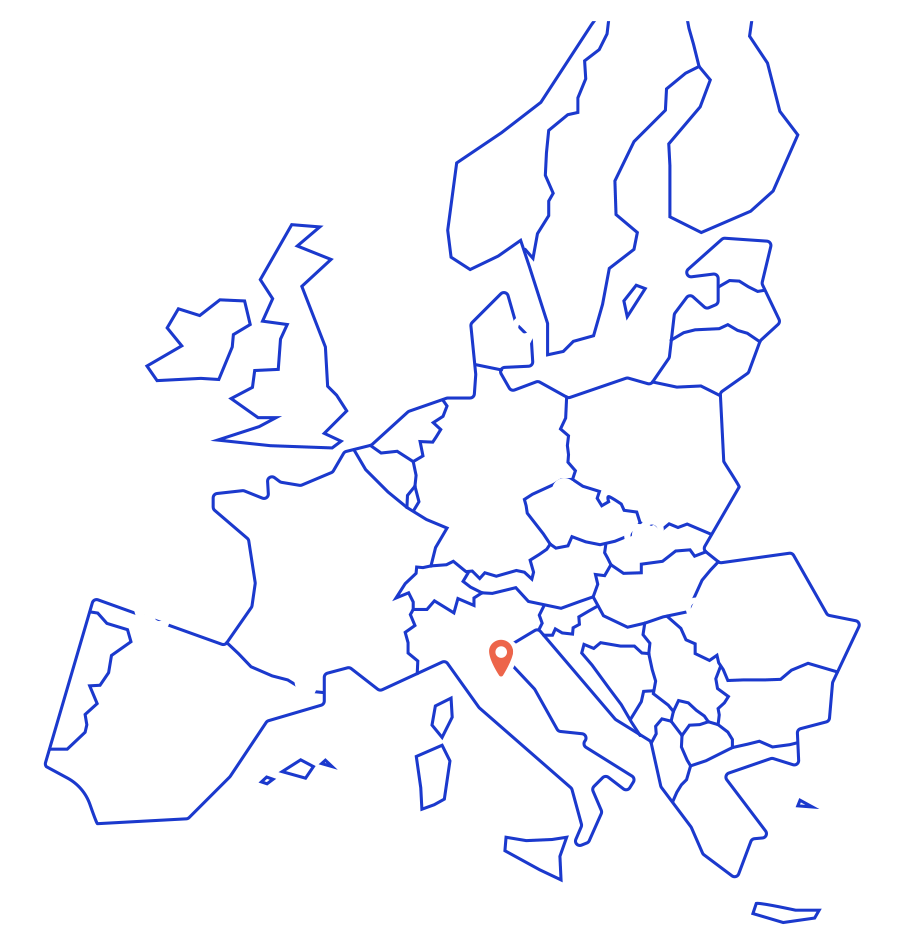 The 19 partners of the Cancer Prevention at Work project are located throughout the European Union.